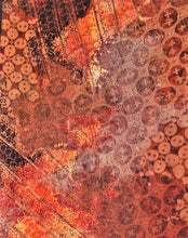 Load image into Gallery viewer, Wall Panel - Batik Tulis on Silk 18” x 63”  ( Detail of full Panel)