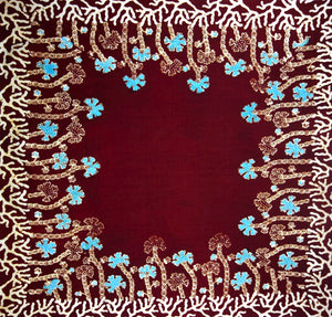 Individual batik cloth - 40" x 40"