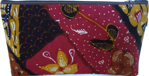 Cosmetic Bag 4.25" x 7" - 3 sections