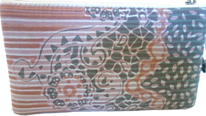 Cosmetic Bag 4.25" x 7.5"  - 3 sections