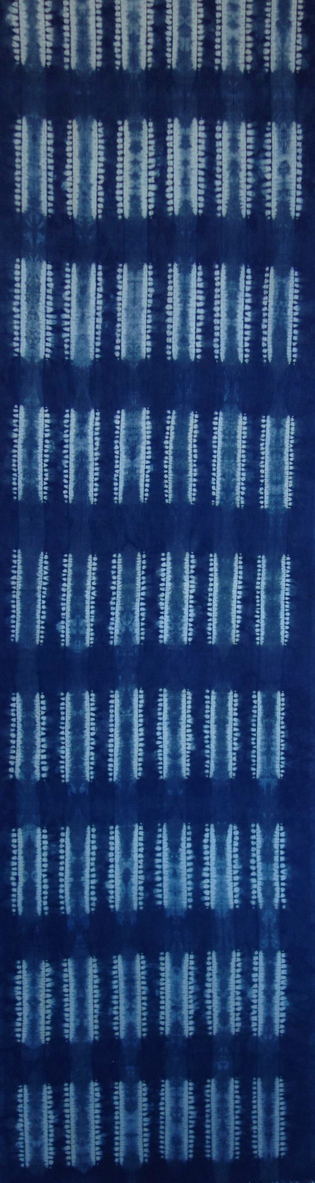 Batik & Shibori  Cotton Scarf 21' x 82