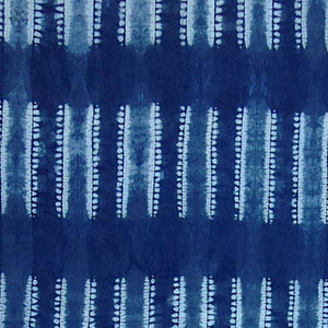 Batik & Shibori  Cotton Scarf 21' x 82"