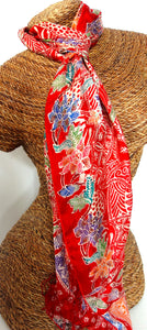 Silk Scarf 21" x 80"