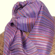 Charger l&#39;image dans la galerie, Silk/Cotton Scarf 16&quot; x 66&quot;
