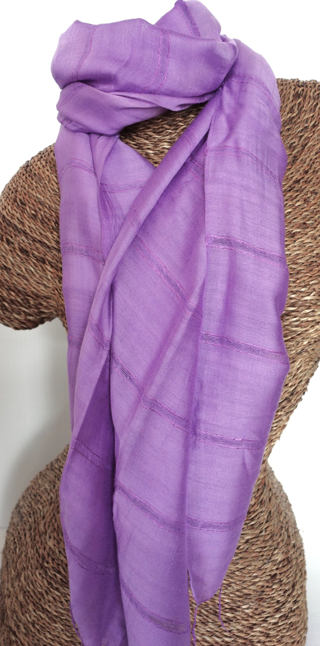 Silk/Cotton Scarf 24