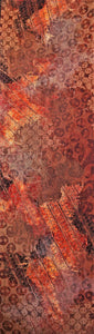 Wall Panel - Batik Tulis on Silk 18” x 63”  ( Detail of full Panel)