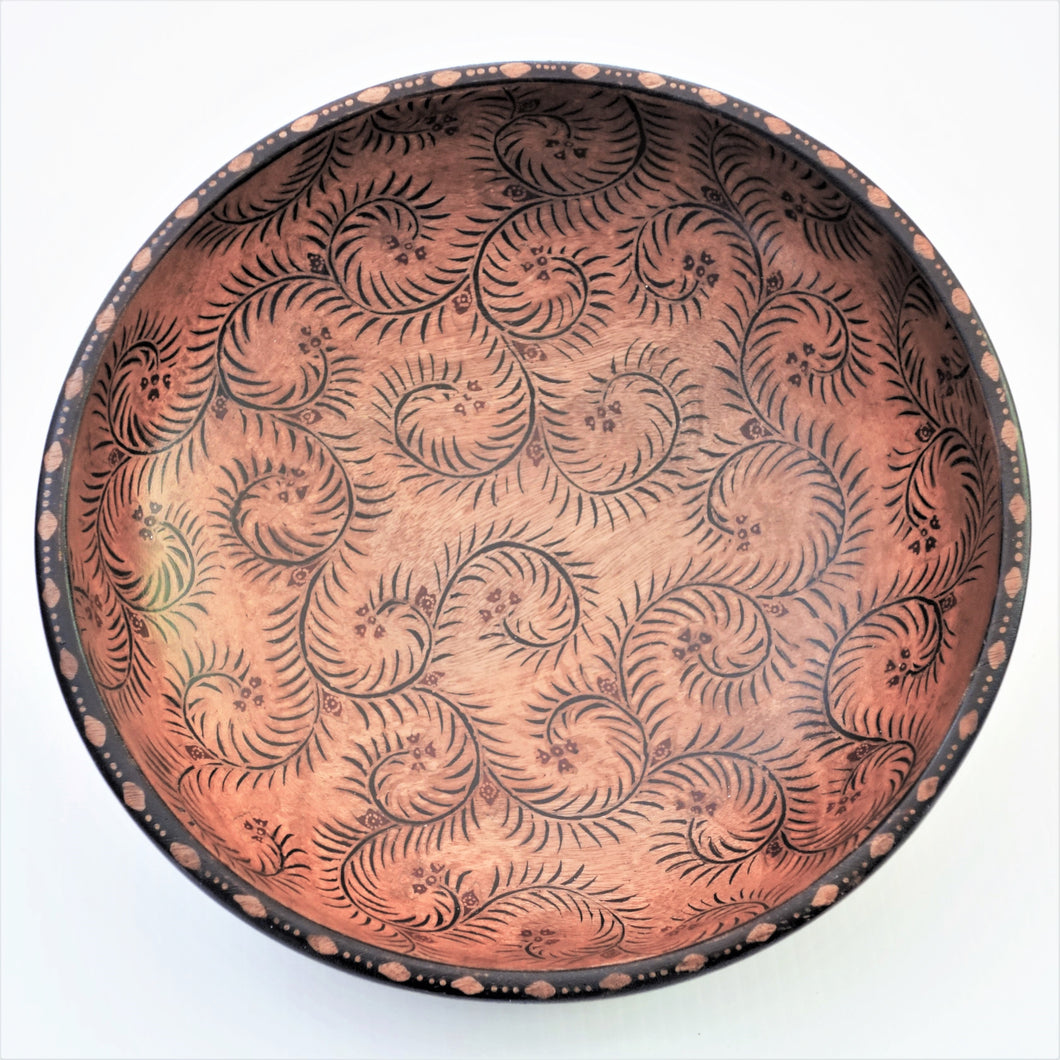 Wooden Bowl 11' wide and 3