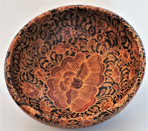 Wooden Bowl 6"
