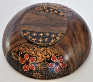Wooden Bowl – 7” wide and 2 “ deep