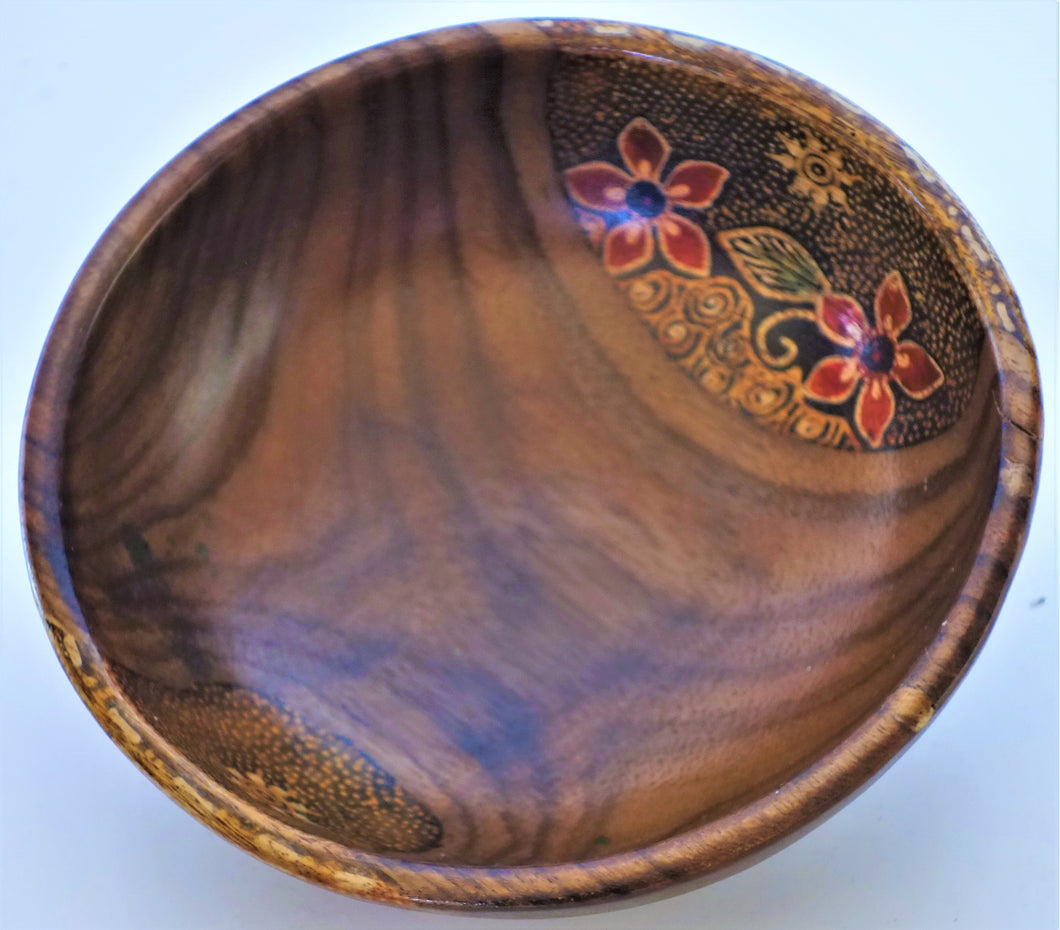 Wooden Bowl – 7” wide and 2 “ deep