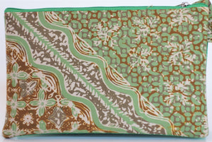 Cosmetic Bag 8.5" x 5.5" - 3 Sections