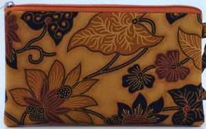 Cosmetic Bag  7.25" x 4.25" - 3 Sections
