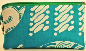 Cosmetic Bag 7.5" X 4.25" - 3 Sections