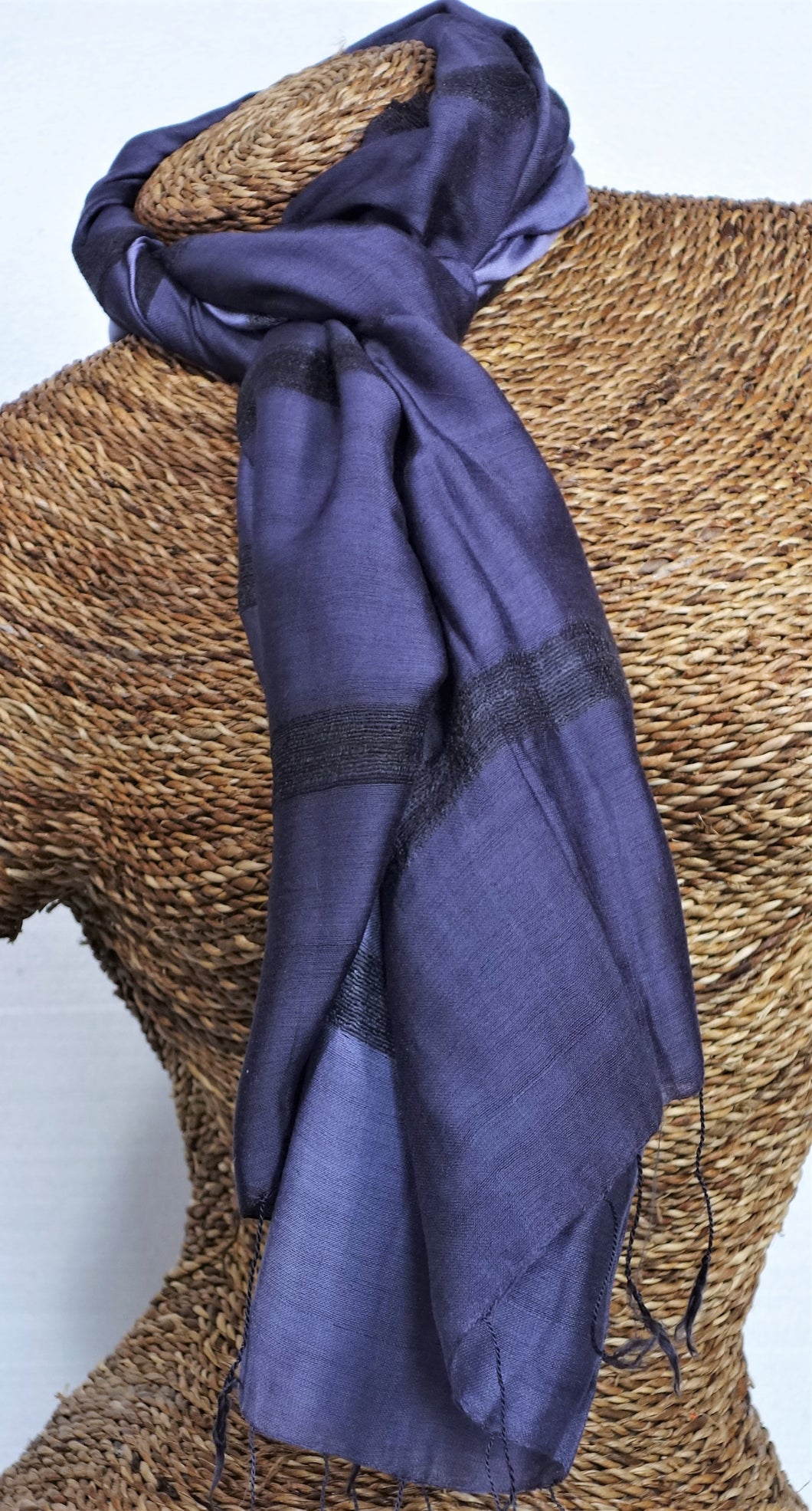 Thai Silk/Cotton Scarf 24